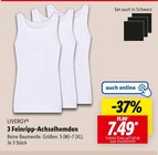 Aktuelles 3 Feinripp-Achselhemden Angebot bei Lidl in Bochum ab 7,49 €