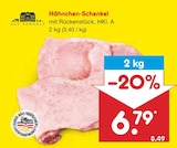 Hähnchen-Schenkel Angebote von Gut Ponholz bei Netto Marken-Discount Homburg für 6,79 €