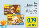 Sauce zu Geflügel Angebote von Maggi bei diska Weiden für 0,79 €