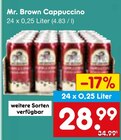 Cappuccino Angebote von Mr. Brown bei Netto Marken-Discount Königswinter für 28,99 €
