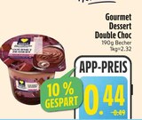 Gourmet im EDEKA Prospekt Dessert Double Choc von Gourmet im aktuellen EDEKA Prospekt für 0,44 €