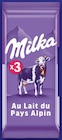 Promo 2+1 offert sur les tablettes et pâtes à tartiner MILKA à  dans le catalogue Intermarché Hyper à Le Bugue