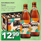 Spezi im Angebot bei Getränke Paradies in Hamm Spezi Angebote von Krombacher bei Getränke Paradies Hamm für 12,99 €