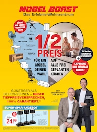 Der aktuelle Möbel Borst Prospekt Der aktuelle Möbel Borst Prospekt 1/2 PREIS