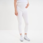 La Halle Bron - Promo Legging 7/8ème grossesse blanc femme maternité Promo Legging 7/8ème grossesse blanc femme maternité à 7,99 € dans le catalogue La Halle à Bron