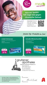 Aktueller mea - meine apotheke Prospekt "Unsere Juni-Angebote" Seite 1 von 4 Seiten für Haan