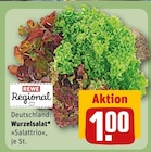 Aktuelle Gemüse Angebote bei REWE in Bergisch Gladbach Aktuelles Wurzelsalat Salattrio Angebot bei REWE in Bergisch Gladbach ab 1,00 €