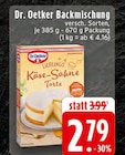 Aktuelles Backmischung Lieblings Käse-Sahne Torte Angebot bei EDEKA in Osnabrück ab 2,79 €