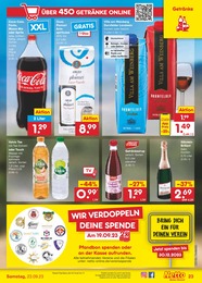 Coca Cola Angebot im aktuellen Netto Marken-Discount Prospekt auf Seite 29