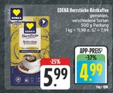 Herzstücke Röstkaffee Angebote von EDEKA bei EDEKA Jena für 4,99 €