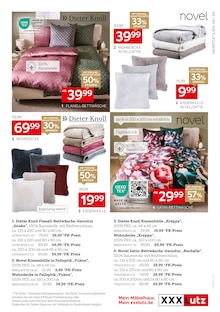 Bettwäsche im aktuellen XXXLutz Möbelhäuser Prospekt (Wuppertal) Bettwäsche im XXXLutz Möbelhäuser Prospekt "FROHE WEIHNACHTEN" mit 16 Seiten (Wuppertal)