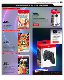 Offre Manette Nintendo dans le catalogue Carrefour du moment à la page 31