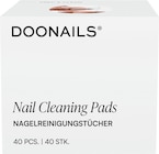 Nagelreinigungstücher Nail Cleaning Pads von Doonails für 9,95 € bei dm-drogerie markt im Angebot Nagelreinigungstücher Nail Cleaning Pads von Doonails im aktuellen dm-drogerie markt Prospekt