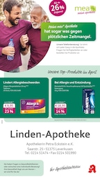 mea - meine apotheke Prospekt für Leverkusen: "Unsere April-Angebote", 4 Seiten, 01.04.2026 - 30.04.2026