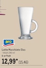 Latte Macchiato Glas von aro im aktuellen METRO Prospekt für 15,46 €