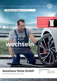 Volkswagen Prospekt "Zeit zu wechseln" für Köthen, 1 Seite, 01.09.2022 - 30.11.2022