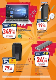 Promo Ordinateur Portable dans le catalogue Bureau Vallée du moment à la page 4