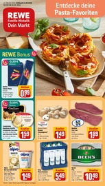 Aktueller REWE Supermarkt Prospekt in Lonsee und Umgebung, "Dein Markt" mit 30 Seiten, 11.08.2025 - 16.08.2025