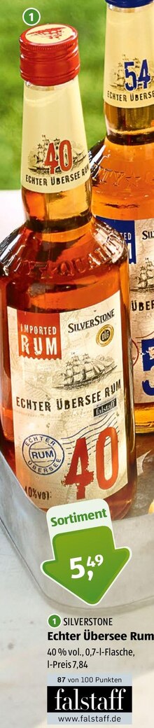 Echter Übersee Rum bei ALDI SÜD in Neunkirchen Echter Übersee Rum im Angebot bei ALDI SÜD Neunkirchen für 5,49 €