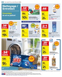 Offre Lessive Liquide dans le catalogue Carrefour du moment à la page 64