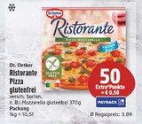 Ristorante Pizza glutenfrei von Dr. Oetker für 3,89 € bei EDEKA im Angebot Ristorante Pizza glutenfrei von Dr. Oetker im aktuellen EDEKA Prospekt