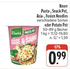 Aktuelle Sahne Angebote bei nah und gut in Würzburg Aktuelles Pasta Pot Käse & Sahne Angebot bei nah und gut in Würzburg ab 0,99 €