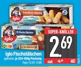 Fischstäbchen im EDEKA Prospekt Fischstäbchen von iglo im aktuellen EDEKA Prospekt für 2,69 €