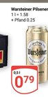 Pilsener Angebote von Warsteiner bei GLOBUS Neuwied für 0,79 €