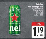 E center Röhrsdorf - Pure Malt Lager Beer Angebot im Prospekt Pure Malt Lager Beer bei E center im Röhrsdorf Prospekt für 1,19 €