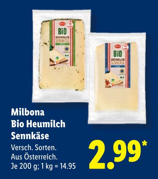 Bio Heumilch Sennkäse