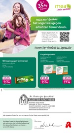 mea - meine apotheke Apotheken Prospekt der aktuellen Woche mit 4 Seiten, gültig von 01.09.2026 bis 30.09.2026, in Blaubeuren und Umgebung Aktueller mea - meine apotheke Apotheken Prospekt in Blaubeuren und Umgebung, "Unsere September-Angebote" mit 4 Seiten, 01.09.2026 - 30.09.2026