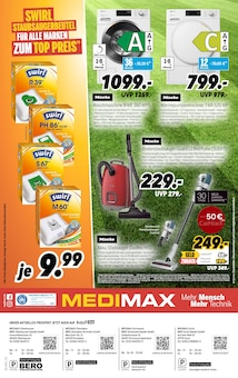 Staubsauger im aktuellen MEDIMAX Prospekt (Dortmund) Staubsauger im MEDIMAX Prospekt "TEAM PERFORMANCE: VOLLTREFFER FĂśR DEIN ZUHAUSE" mit 8 Seiten (Dortmund)