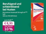 Hustensaft bei mea - meine apotheke im Prospekt "" für 8,95 €