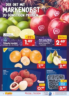 Äpfel im Netto Marken-Discount Prospekt "Aktuelle Angebote" mit 62 Seiten (Ingolstadt)