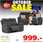 Madrid 3-Sitzer oder 2-Sitzer Sofa Angebote von Seats and Sofas bei Seats and Sofas Hattingen für 999,00 €