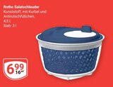 Salatschleuder im Angebot bei GLOBUS in Neunkirchen Salatschleuder Angebote von Rotho bei GLOBUS Neunkirchen für 6,99 €