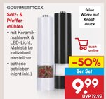 Salz- & Pfeffermühlen von GOURMETmaxx im aktuellen Netto Marken-Discount Prospekt