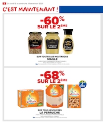 Prix et réduction Maille dans le prospectus Carrefour Market en cours Offre Maille dans le catalogue Carrefour Market du moment à la page 10
