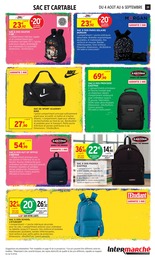 Prix et réduction Sac Sport dans le prospectus Intermarché Super en cours Offre Sac Sport dans le catalogue Intermarché Super du moment à la page 39