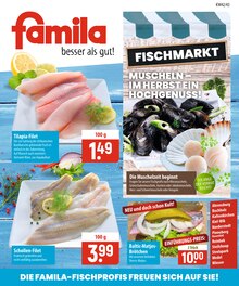Aktueller famila Nordost Norderstedt Prospekt famila Nordost Norderstedt Prospekt "Fischmarkt" mit 2 Seiten