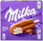 Stieleis Vanilla & Chocolate Swirl im Kaufland Prospekt Stieleis Vanilla & Chocolate Swirl von Milka im aktuellen Kaufland Prospekt für 2,22 €
