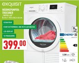Wärmepumpen-Trockner im Angebot bei Marktkauf in Iserlohn Wärmepumpen-Trockner Angebote von Exquisit bei Marktkauf Iserlohn für 399,00 €