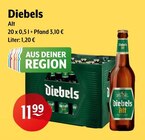 Alt Angebote von Diebels bei Getränke Hoffmann Düren für 11,99 €