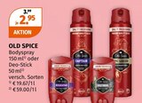 Bodyspray von Old Spice im aktuellen Müller Prospekt für 2,95 €