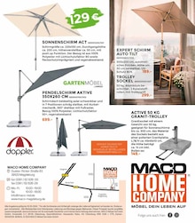 Sonnenschirm im MACO-Möbel und Küchen Prospekt "Jetzt bis zu 75% sparen!" mit 16 Seiten (Magdeburg)