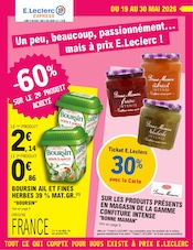 Catalogue E.Leclerc à Metz cette semaine, valable du 19/05/2026 au 30/05/2026 Prospectus E.Leclerc à Metz, "Un peu, beaucoup, passionnément… mais à prix E.Leclerc !", 12 pages de promos valables du 19/05/2026 au 30/05/2026