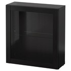 Regal mit Glastür schwarzbraun/Sindvik Klarglas sbr von BESTÅ im aktuellen IKEA Prospekt für 86,00 €