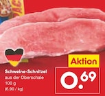 Schweine-Schnitzel bei Netto Marken-Discount im Prospekt "" für 0,69 €