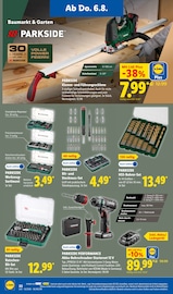 Gartenwerkzeug Angebot im Lidl Prospekt, gültig von 03.08.2026 bis 08.08.2026 Gartenwerkzeug Angebot im aktuellen Lidl Prospekt auf Seite 38