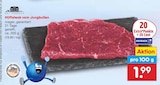 Hüftsteak vom Jungbullen im Netto Marken-Discount Prospekt Hüftsteak vom Jungbullen von Gut Ponholz im aktuellen Netto Marken-Discount Prospekt für 1,99 €